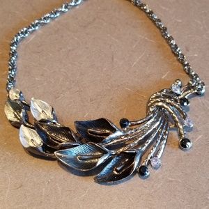 Art Deco Statement Necklace & Earring Set